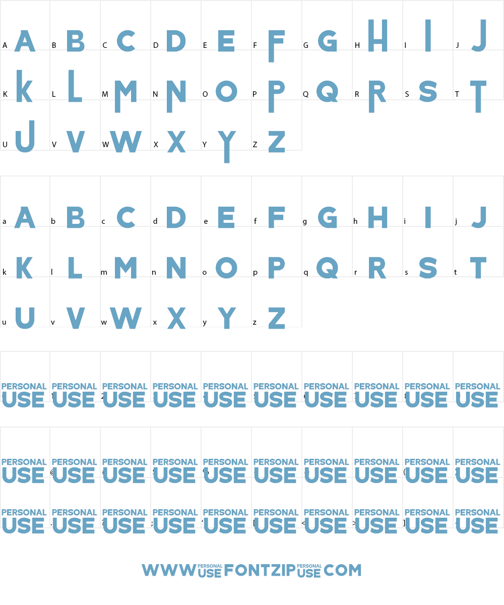 Dulkanyca Font Character